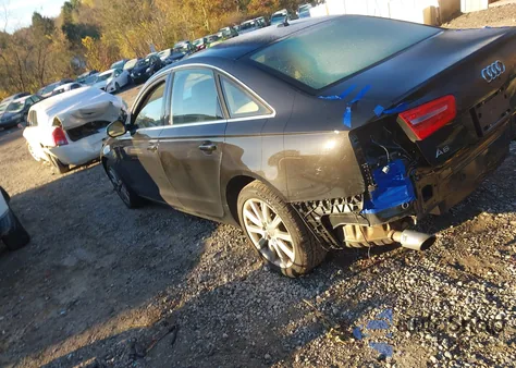 2014 Audi A6 2.0T Premium from USA, damaged, VIN WAUGFAFC1EN044973